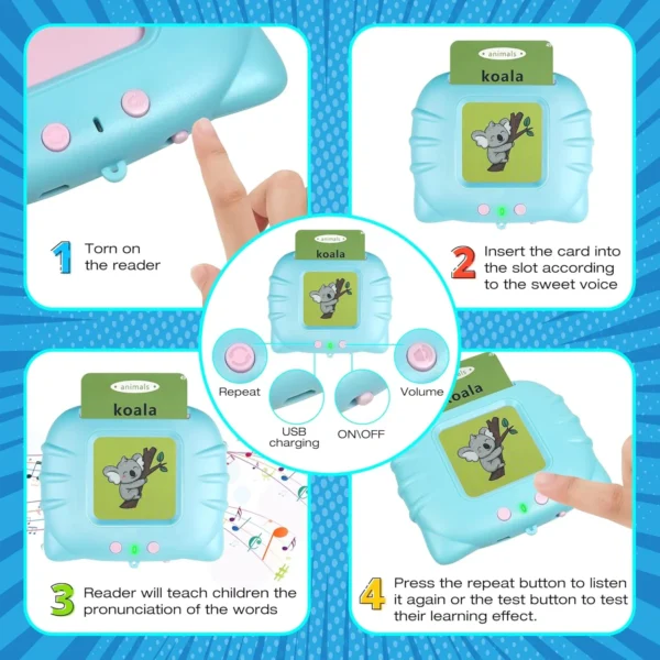 Cartes flash parlantes Kidsjoy - Image 2